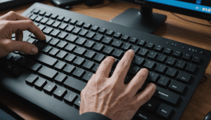 Navigating Windows 10 with unplugged mouse and keypad