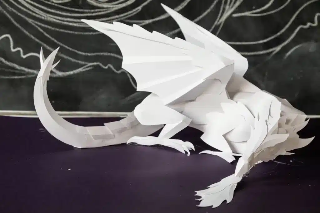 Making a Paper Office Dragon scale model 1024x683.jpg